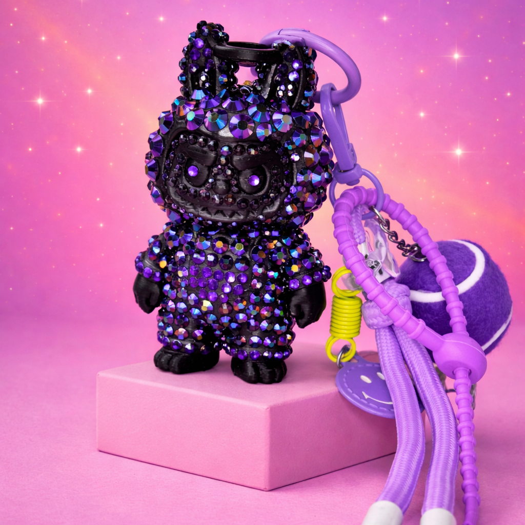 Black & Purple Glimmi